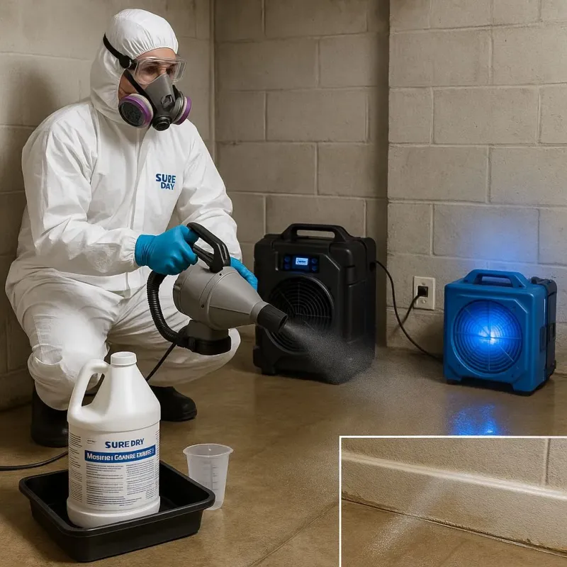 Sanitization and Odor Removal process in Orchard Hills, PA