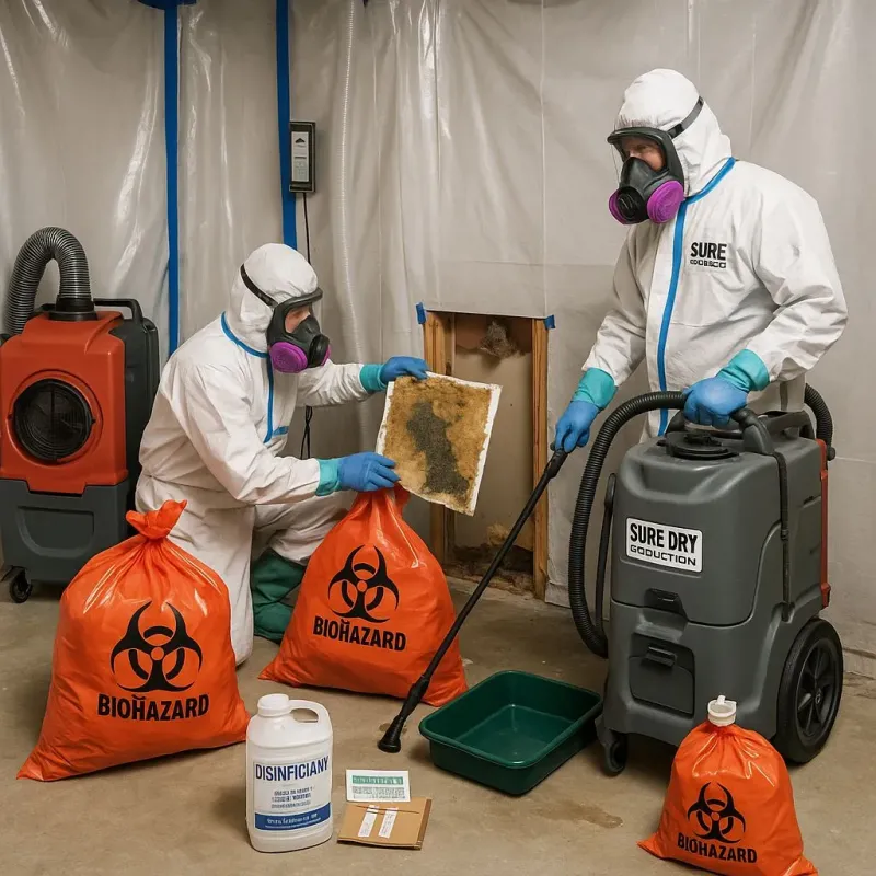 Contaminated Water Handling Protocols process in Orchard Hills, PA