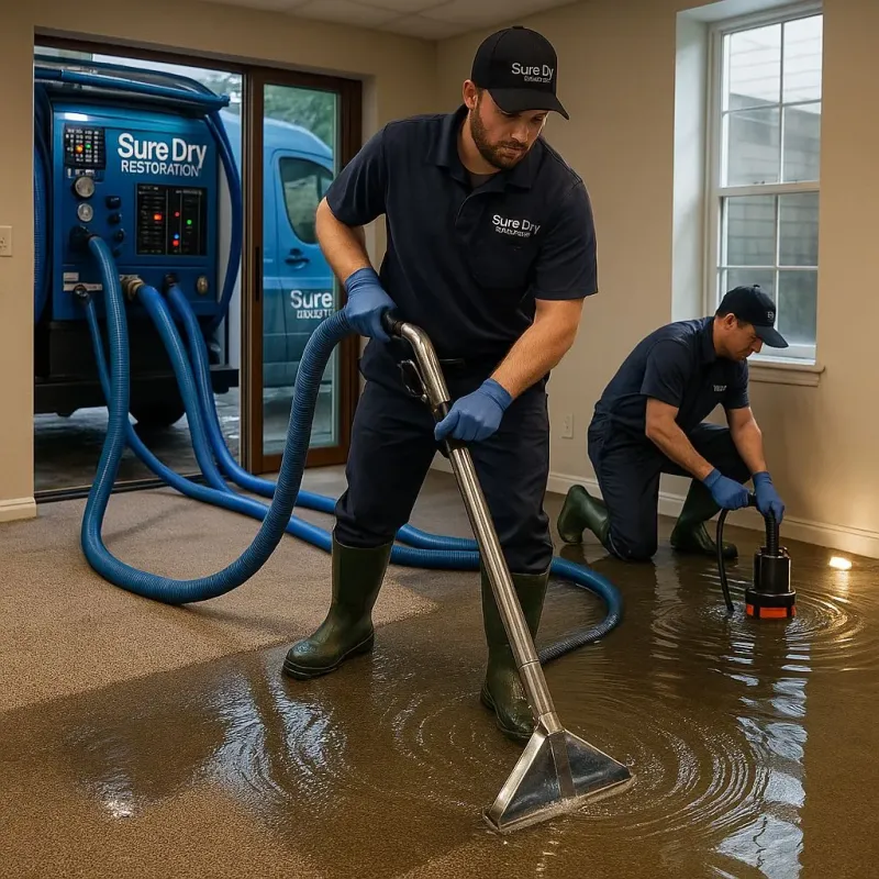 Water Extraction and Removal process in Orchard Hills, PA